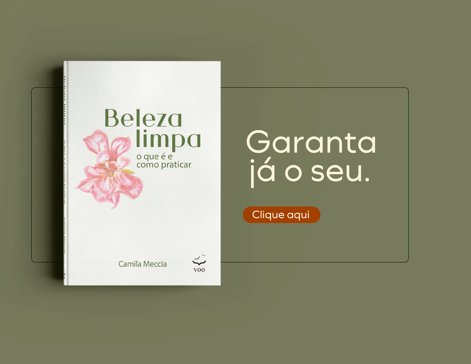 Capa do livro beleza limpa